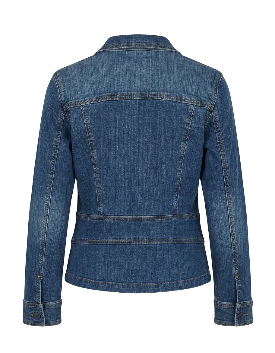 denim blazer