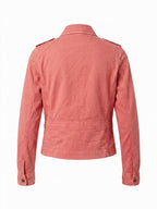pink jacket