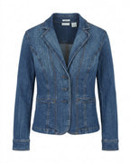 denim blazer