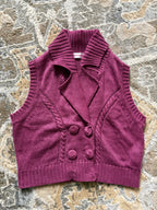 Knitted vest