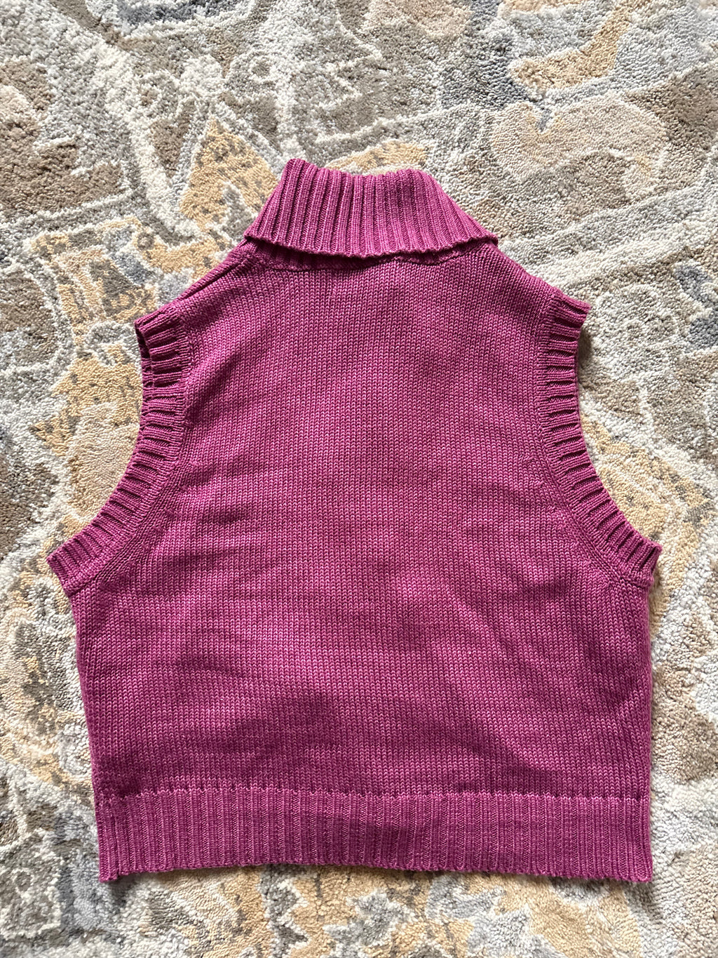 Knitted vest