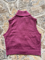Knitted vest
