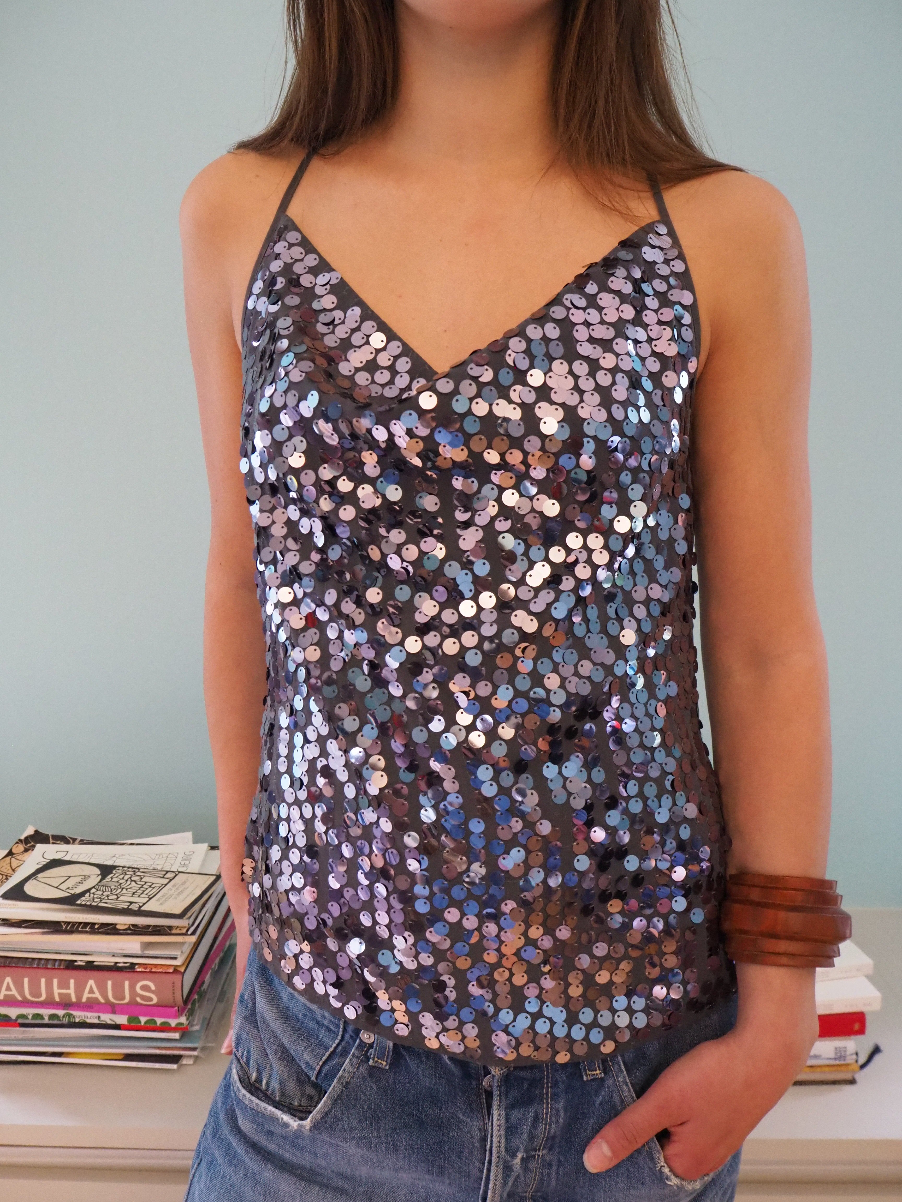Sequin top
