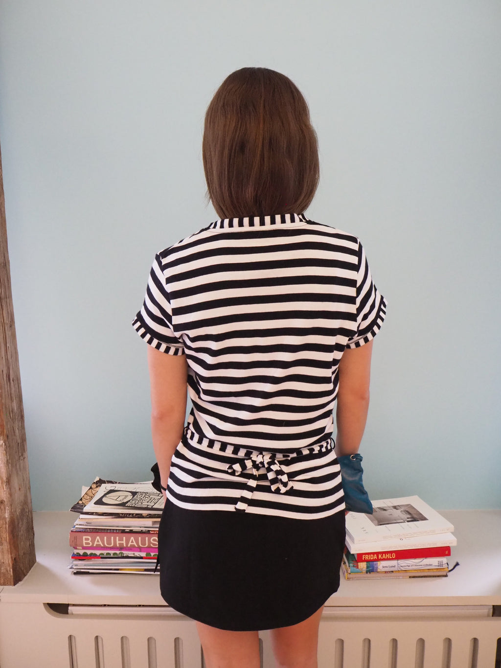 Striped detailed shirt