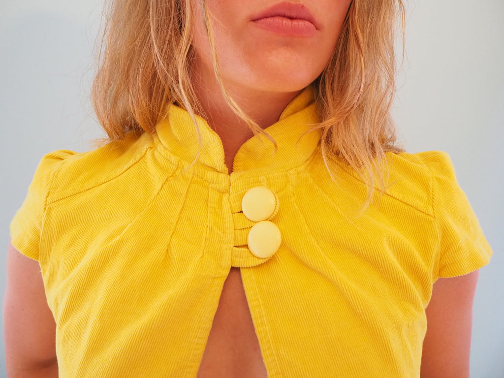 Corduroy bolero