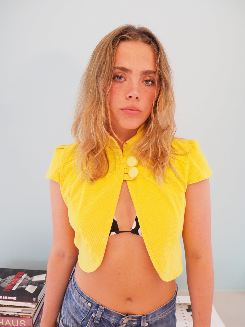 Corduroy bolero