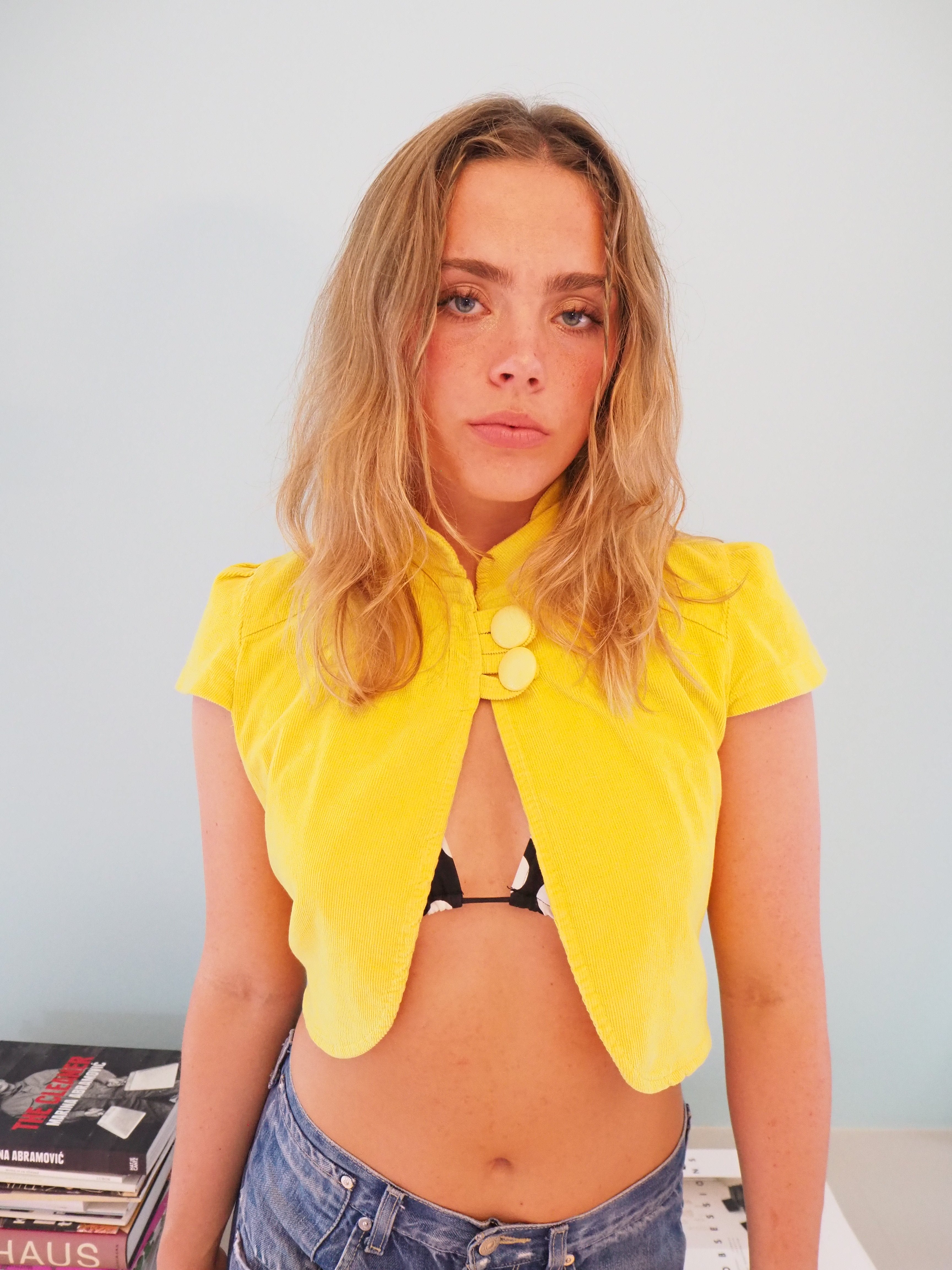 Corduroy bolero