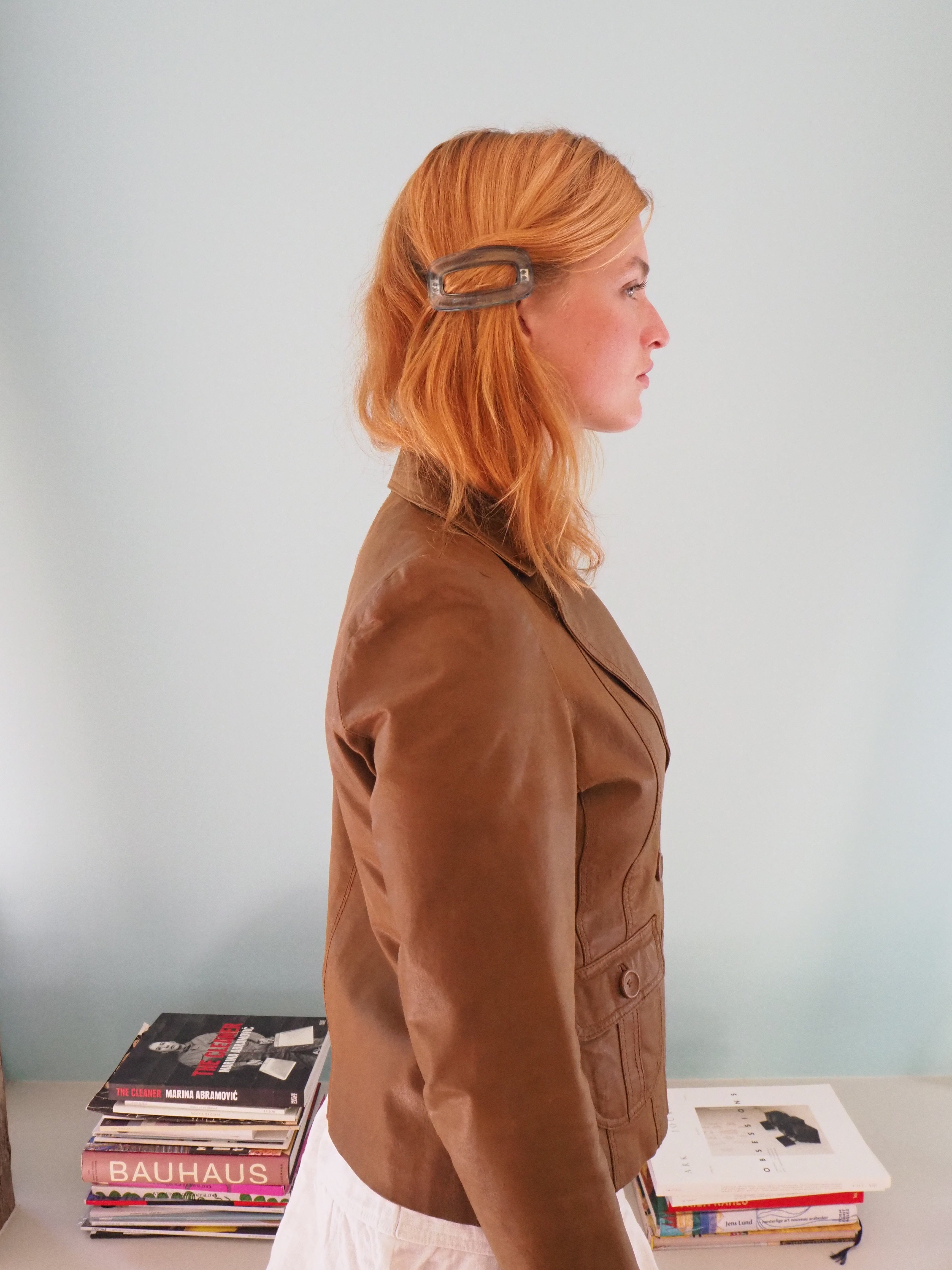 Leather jacket
