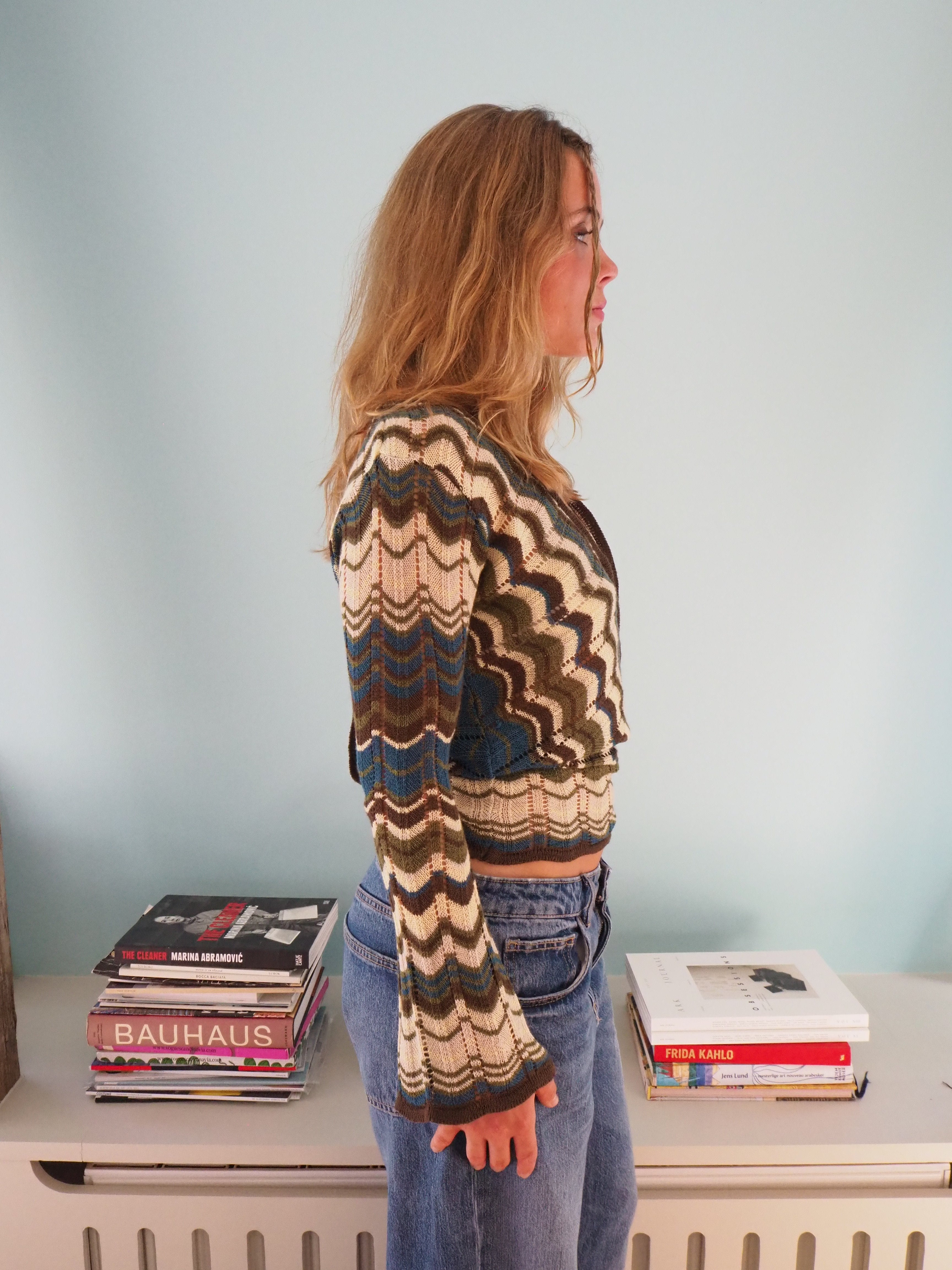 Knit blouse