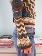 Knit blouse