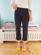 capris with fur